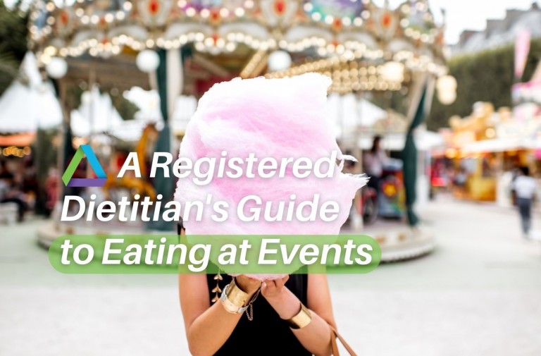 A Registered Dietitian's Guide to Eating at Events